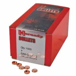 Hornady 7060 Crimp-On Gas Checks 7mm Cast Bullets 1000 Per Box