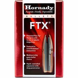 Hornady 3502 FTX 35 Cal .355 165 gr Flex Tip eXpanding 100 Per Box/ 15 Case