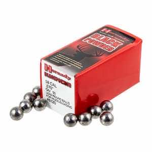 Hornady 6120 Lead Balls 58 Cal Lead Ball 50 Per Box/ 25 Case