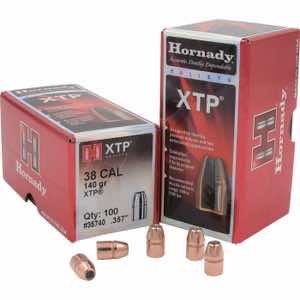 Hornady 35740 XTP 38 Cal .357 140 gr Hollow Point 100 Per Box/ 25 Case