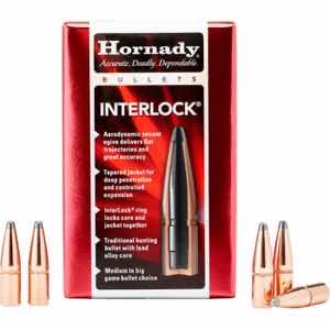 Hornady 2830 InterLock 7mm .284 154 gr Soft Point 100 Per Box/ 15 Case