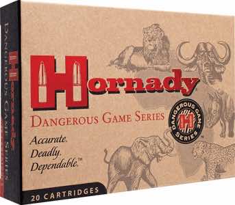 Hornady 8262 Dangerous Game 458 Lott 500 gr Dangerous Game Solid 20 Per Box/ 6 Case