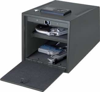 Hornady 95430 Two Gun Keypad Vault Gun Safe Electronic Keypad 16 Gauge Steel Black