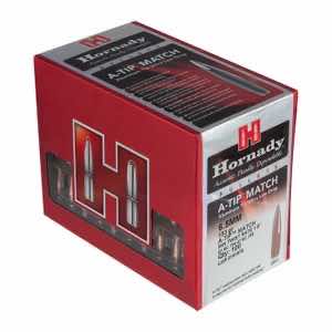 Hornady 2638 A-Tip Match 6.5 Creedmoor .264 153 gr A Tip Match 100 Per Box/ 10 Case