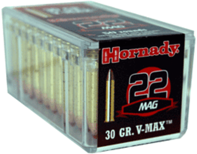 Hornady 83202 Varmint Express 22 WMR 30 gr Hornady V Max 50 Per Box/ 40 Case