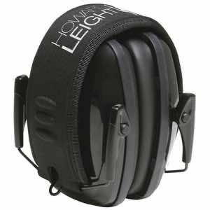 Howard Leight R01523 Leightning Ultra-Slim Passive Muff 23 dB Over the Head Black Adult