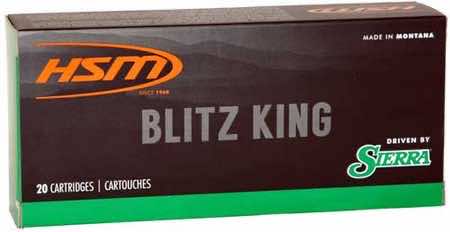 HSM 2225020N Varmint 22-250 Rem 55 gr Sierra BlitzKing 20 Per Box/ 25 Case