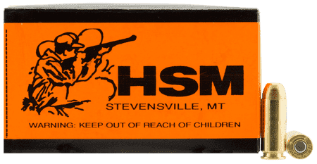 HSM 10MM8N Training 10mm Auto 200 gr Full Metal Jacket 50 Per Box/ 20 Case