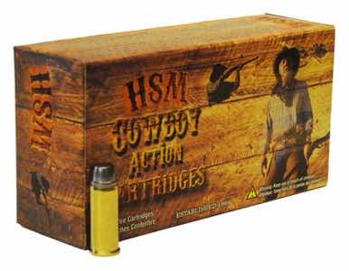 HSM 45S1N Cowboy Action 45 Schofield 200 gr Round Nose Flat Point 50 Per Box/ 10 Case