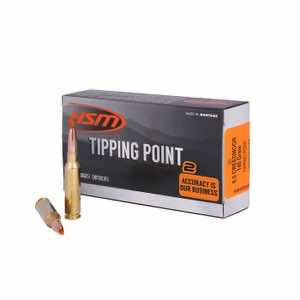 HSM 65CREEDMOOR8N Tipping Point Super Shock Tip 6.5 Creedmoor 140 gr 20 Per Box/ 25 Case