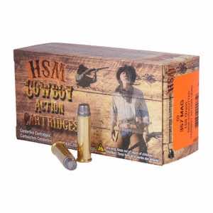 HSM 3571N Cowboy Action 357 Mag 158 gr Semi Wadcutter 50 Per Box/ 10 Case