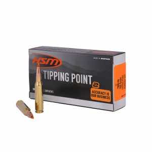 HSM 7MM0812N Tipping Point Super Shock Tip 7mm-08 Rem 162 gr Hornady SST 20 Per Box/ 25 Case