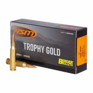 HSM 24395VLD Trophy Gold Extended Range 243 Win 95 gr Berger Hunting VLD Match 20 Per Box/ 25 Case