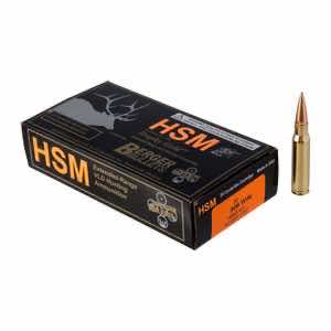 HSM 308168VLD Trophy Gold Extended Range 308 Win 168 gr Berger Hunting VLD Match 20 Per Box/ 25 Case