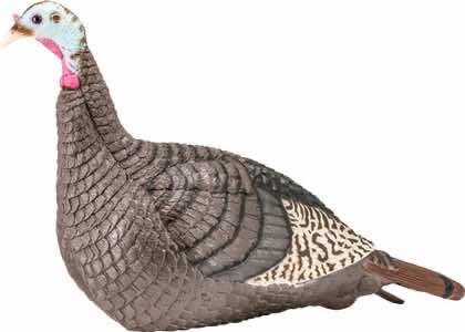 HS Strut 100001 Strut-Lite Hen Wild Turkey Species Multi Color Synthetic