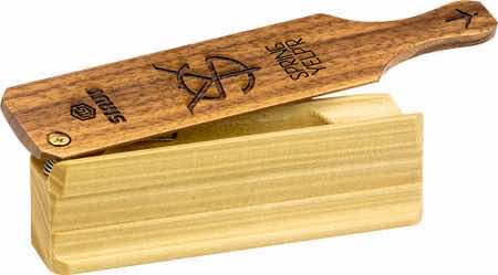 Hunters Specialties HSSTR100168 Spring Yelper Box Call Brown Hardwood