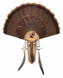 Hunters Specialties STR06949 Three Beard Mounting Plaque Includes Mounting Hardware