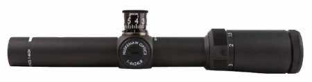 Huskemaw Optics 1016HO Tactical Hunter Black 1-6x24mm 30mm Tube, Illuminated HuntSmart Reticle