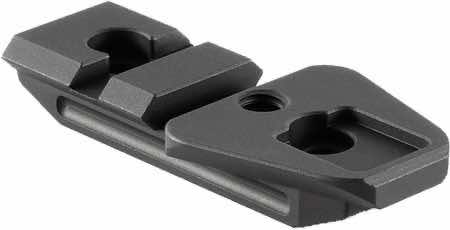 InfiRay Outdoor AC52 Micro-Pictail Helmet/Weapon Shoe Quick Detach Black Dovetail Mount