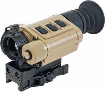 InfiRay Outdoor RH25V2 RICO Micro V2 640 Thermal Weapon Sight Tan 1x25mm Multiple Reticle 640x480, 12 Microns, 60Hz Resolution, Zoom 1x/2x/4x