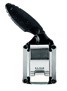 Ka-Bar 1480CLIP Belt Clip For Ka-Bar TDI/Hinderer/Becker, Black Metal