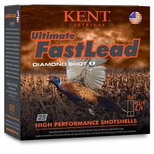 Kent Cartridge K122UFL365 Ultimate Fast Lead 12 Gauge 2.75
