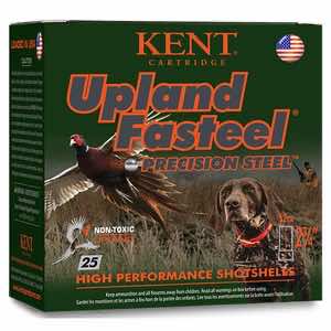 Kent Cartridge K122US326 Upland Fasteel 12 Gauge 2.75