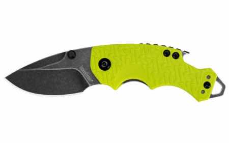 Kershaw KERSHAW SHUFFLE LIME GREEN BLACKWASH 2.4