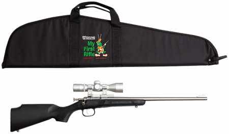 Crickett KSA2245BSC My First Rifle Package 22 S/L/LR Single Shot 16.10