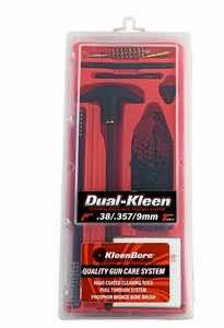 KleenBore KDS9 Dual Kleen Rod & Pull Through Rope Cleaner .38/ .357/ 9mm Handgun
