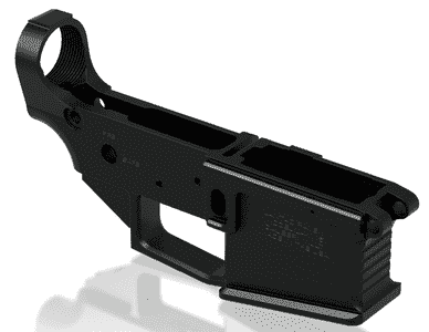 Lantac LA00267 Raven N15 Lower AR Platform Multi-Caliber Black Hardcoat Anodized