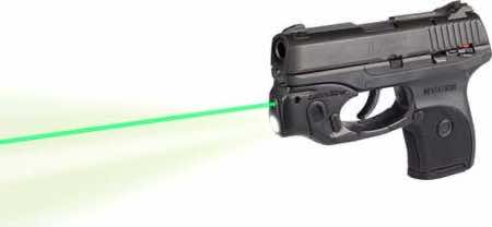 LaserMax CFLC9CG Green Ruger GripSense Light/Laser LC9/LC9s/LC380/EC9s Black 100 Lumens LED White