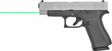 LaserMax LMSG43G Guide Rod Laser 5mW Green Laser with 520nM Wavelength & Made of Stainless Steel for Glock 43, 48, 43X