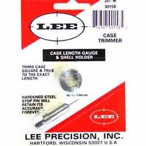 Lee Precision 90158 Case Length Gauge Silver, 357 Mag, Steel Works With Cutter/Lock Stud Includes Shell Holder