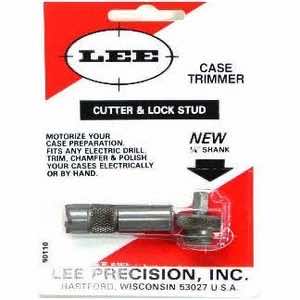 Lee Precision 90110 Cutter & Lock Stud Case Trimmer Stainless Steel