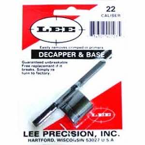 Lee Precision 90103 Decapper & Base 22 Caliber