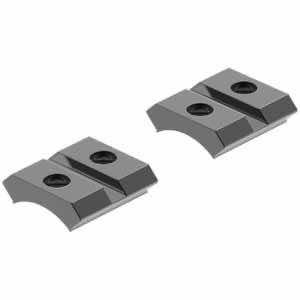 Leupold 49866 QRW Cross-Slot Base Set Black Gloss Remington 541