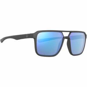 Leupold 182674 Performance Wear Bridger Blue Mirror Lens Polycarbonate Dark Gray Frame