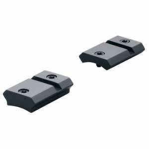 Leupold 171707 QRW Cross-Slot Base Set Matte Black Savage 10/110
