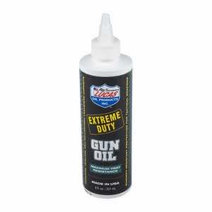 Lucas Oil 10870 Extreme Duty Gun Oil Against Heat, Friction, Wear 8 oz Squeeze Bottle