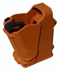 Maglula UP60BO UpLULA Loader & Unloader Double Stack Single Stack Orange Polymer 9mm Luger 45 ACP Pistols