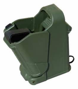 Maglula UP60DG UpLULA Loader & Unloader Double Stack Single Stack Dark Green Polymer 9mm Luger/45 ACP Pistols