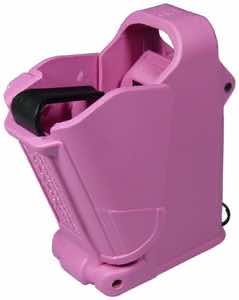 Maglula UP60P UpLULA Loader & Unloader Double & Single Stack Style made of Polymer with Pink Finish for 9mm Luger, 45 ACP Pistols