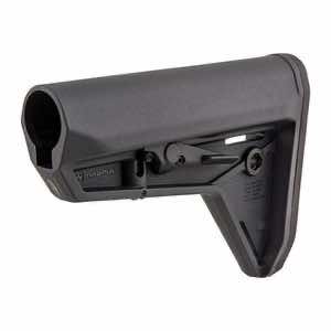 Magpul MAG347-GRY MOE SL Carbine Stock Stealth Gray Synthetic for AR-15, M16, M4 with Mil-Spec Tube (Tube Not Included)