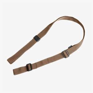Magpul MAG1004-COY RLS Sling made of Nylon Webbing with Coyote Finish & Adjustable Design for Rifles