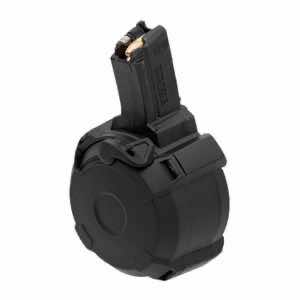 Magpul MAG1181BLK PMAG Black Drum 50rd 9mm Luger for H&K MP5/94