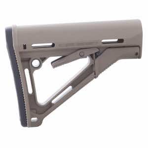 Magpul MAG310FDE CTR Carbine Stock Flat Dark Earth Synthetic for AR-15, M16, M4 with Mil-Spec Tube (Tube Not Included)