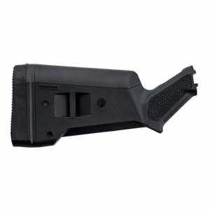 Magpul MAG490-BLK SGA Shotgun Stock Black Synthetic Fits Mossberg 500/590/590A1 Ambidextrous