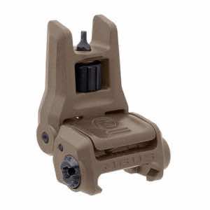 Magpul MAG1166-FDE MBUS 3 Sight Front Flat Dark Earth Flip Up AR-10/AR-15/M4/M16/M110/SR-25