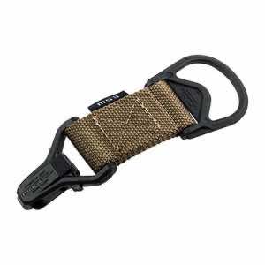 Magpul MAG516-COY MS1/MS3 Sling Adapter made of Steel with Coyote Melonite Finish, Polymer Hardware, Nylon 1.25